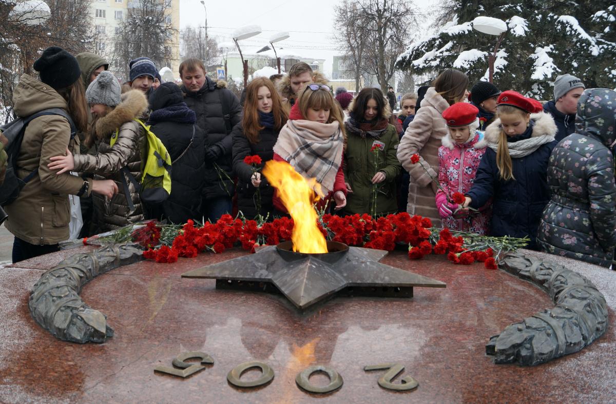 16 февраля студенты МРСЭИ приняли участие в митинге, посвященном Дню памяти воинов-интернационалистов.